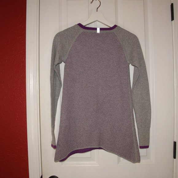 LULULEMON Ivivva Practice Freely Sweater sz 12 - Picture 5 of 11